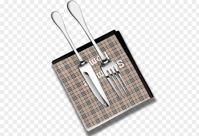 The Knife And Fork On Cloth Sausage Hot Dog Breakfast PNG
