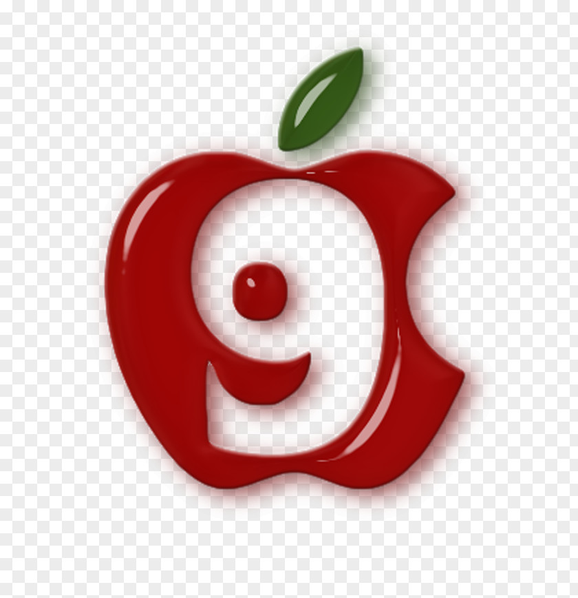 Alphabet Candy Apple Letter Font PNG