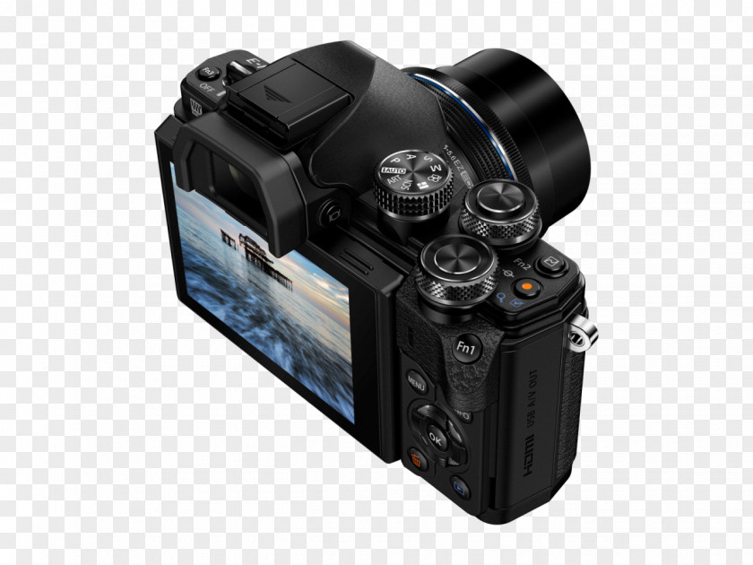 Camera Lens Olympus OM-D E-M10 Mark II E-M5 PNG