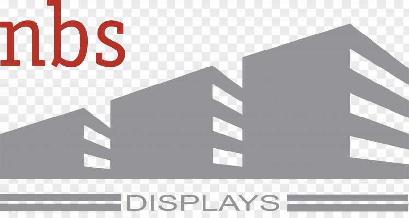 NBS Displays Logo Retail Display Window Fixture PNG