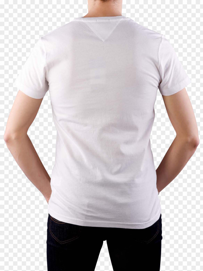 Two White T Shirts T-shirt Undershirt Shoulder Sleeve PNG