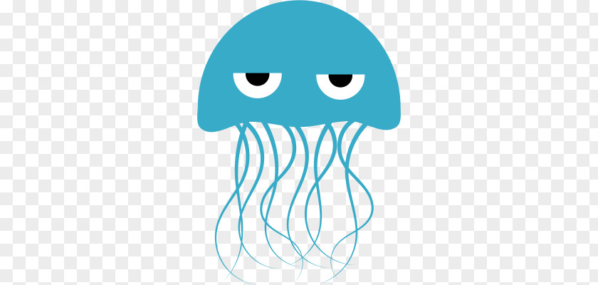 Angry Jellyfish PNG , jellyfish illustration clipart PNG