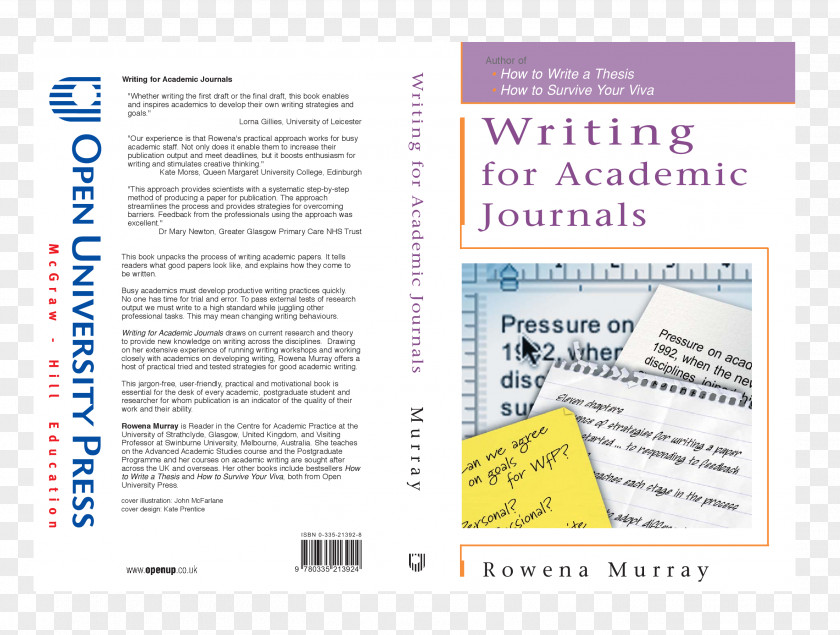 Book Writing For Academic Journals Publishing PNG