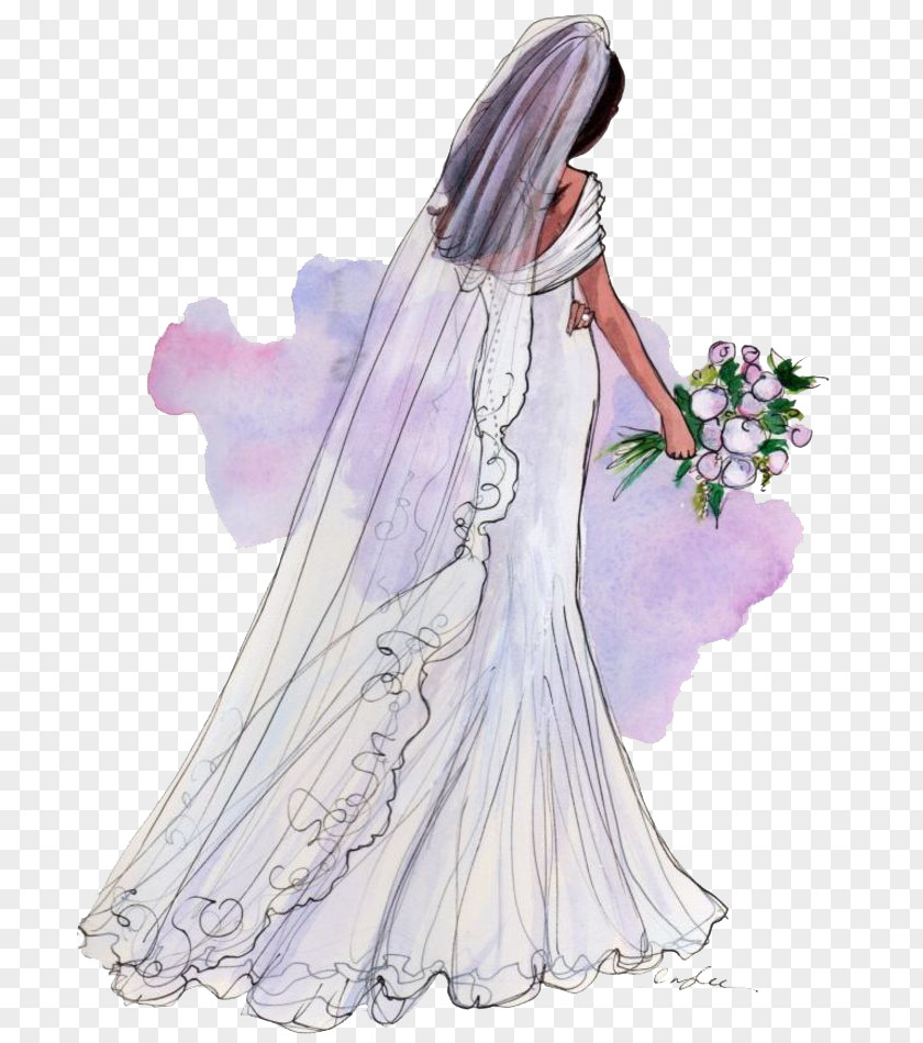 Cartoon Wedding Invitation Bridegroom Clip Art PNG