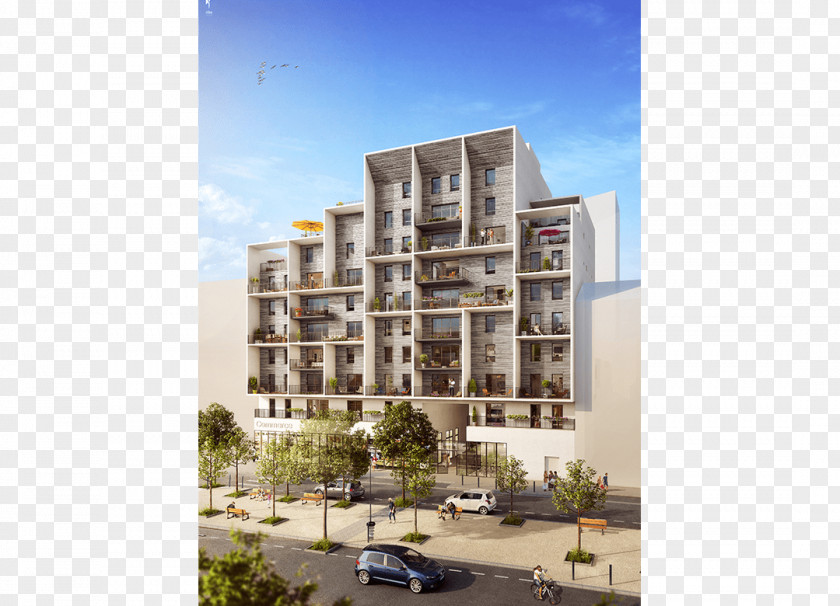 Espace De VenteResidence Building Apartment Boulevard Ornano Rue Danton Emerige PNG