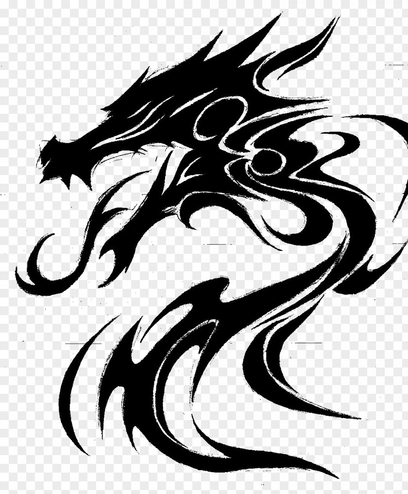 Tatoo Dragon Desktop Wallpaper Mobile Phones PNG