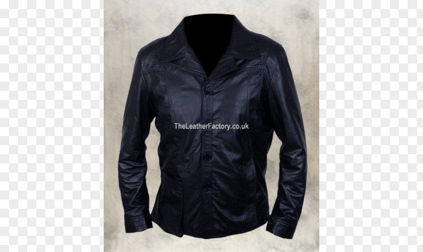 Brad Pitt Leather Jacket Fonzie Coat PNG