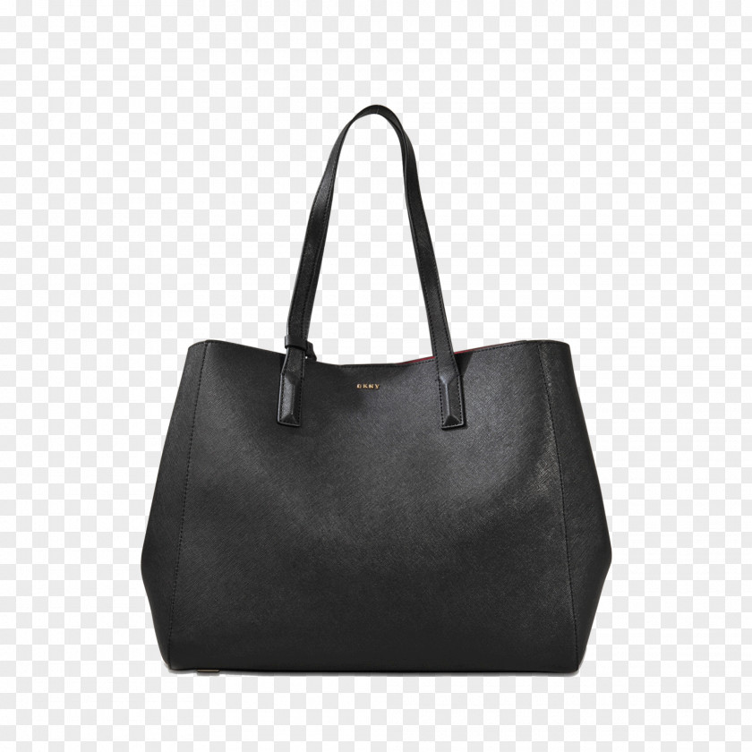Dkny Tote Bag Handbag Leather Fashion PNG