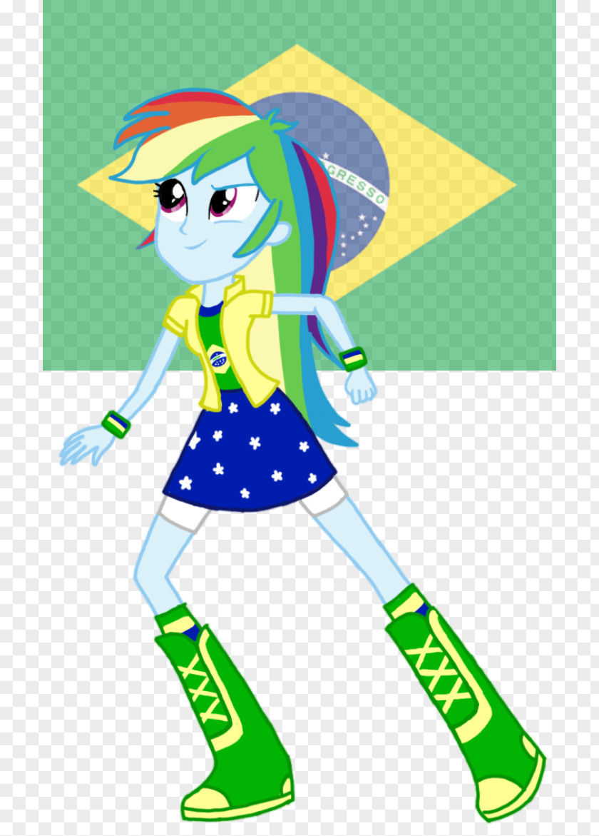 Fan Brazil Rainbow Dash Applejack Fluttershy My Little Pony: Equestria Girls PNG
