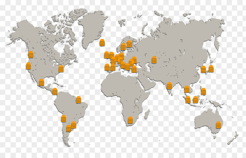 Globe World Map PNG