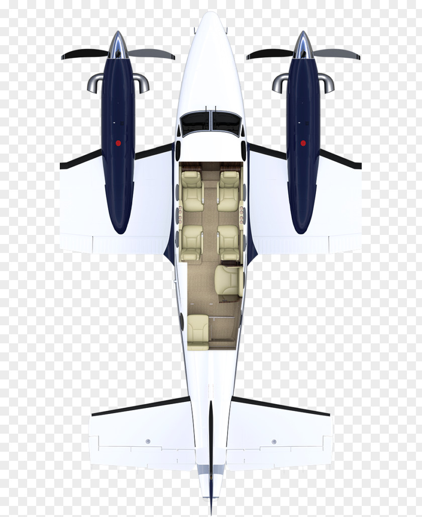 Inside Ambulance Airplane Beechcraft King Air Aircraft Cabin Pressurization PNG