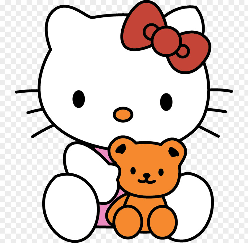 Kitten Hello Kitty Coloring Book Cat Drawing PNG