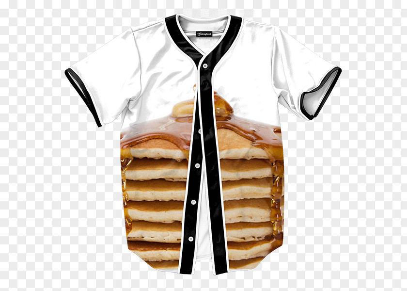 Pancakes T-shirt Jersey Baseball Uniform Clothing PNG