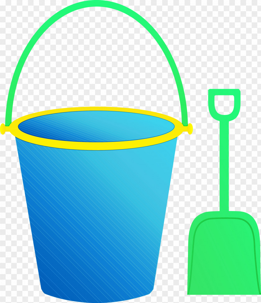 Waste Containment Household Supply Bucket And Spade PNG