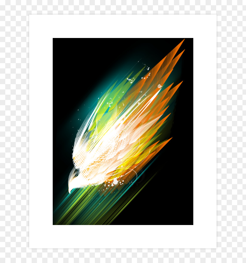 Aurora Boreal Printmaking Art Design By Humans Printing PNG