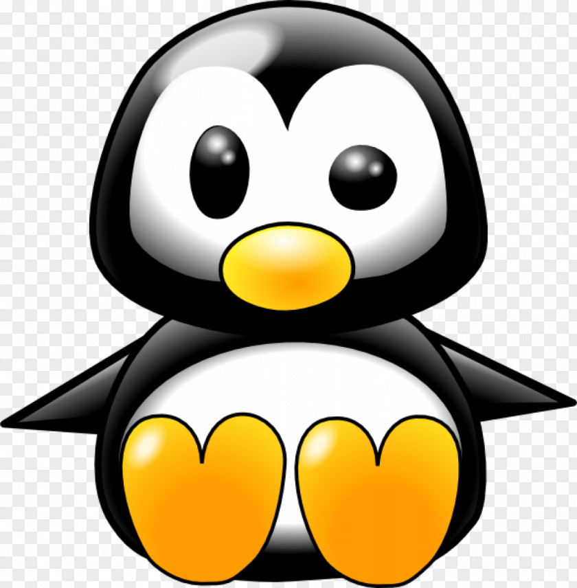 Cartoon Logo Baby Penguins Cuteness Clip Art PNG