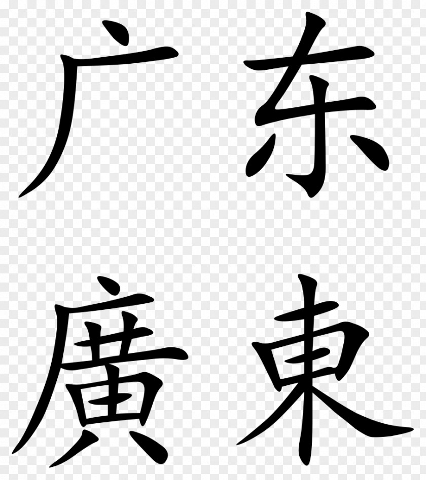 Chinese Character Guangxi South China Characters Central PNG