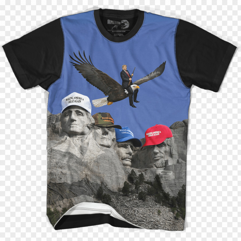Mount Rushmore T-shirt President Of The United States Impeachment Bill Clinton PNG