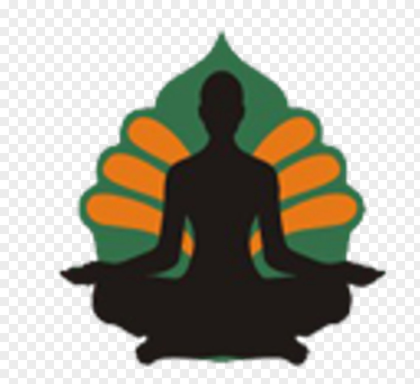 Silhouette Meditation Clip Art PNG