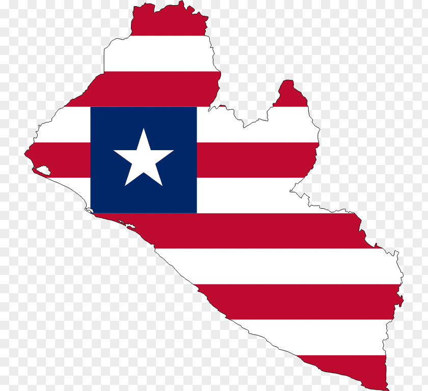Stroke Flag Of Liberia Map Collection Clip Art PNG