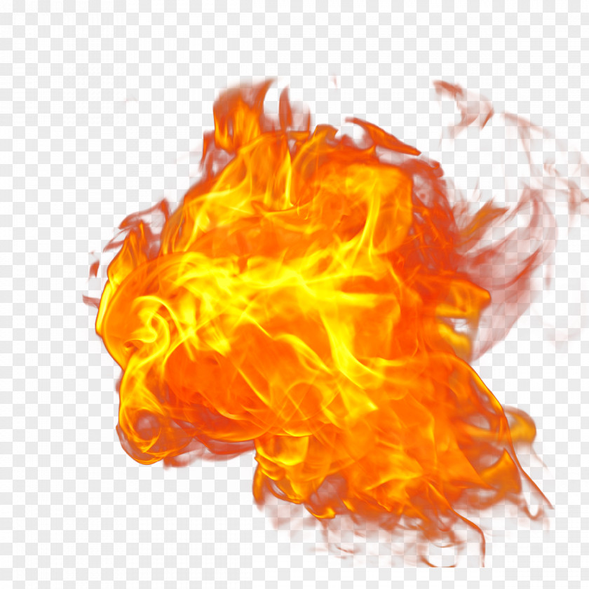 Flame Yellow Heart Emoji Background PNG
