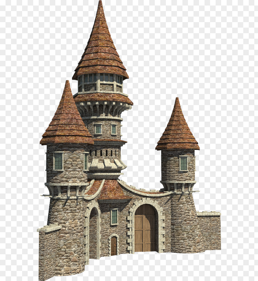 Gate Castle Turret Fence Tower PNG
