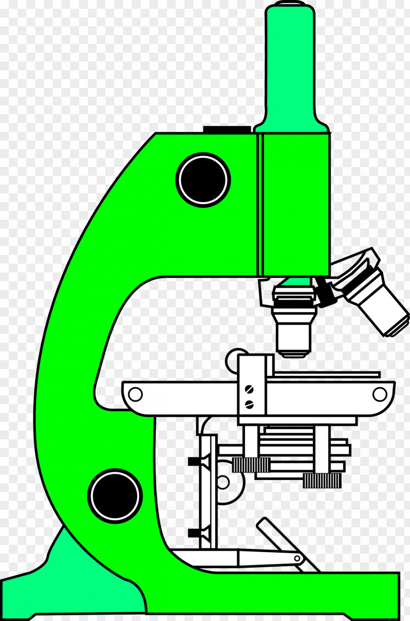 Microscope Optical Coloring Book Drawing Clip Art PNG