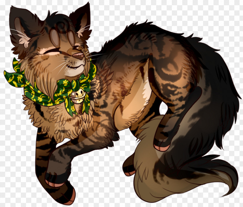 Napping Maine Coon Tail Claw Mammal Werewolf PNG