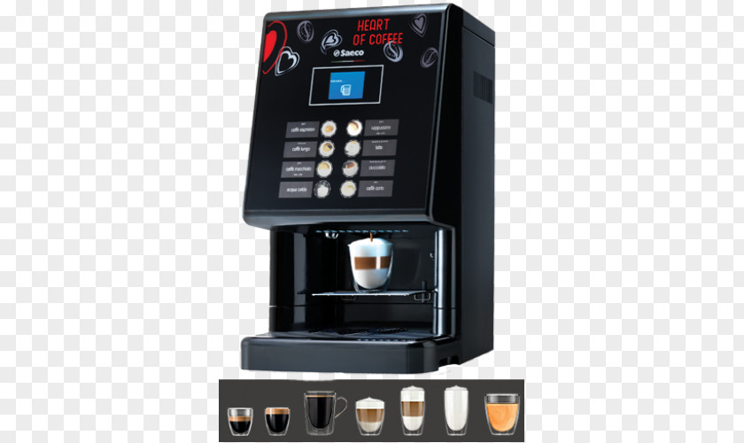Coffee Coffeemaker Cappuccino Espresso Saeco PNG