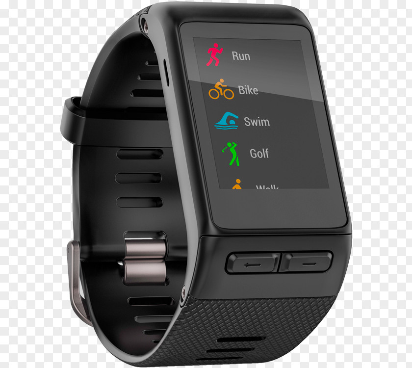 Garmin GPS Navigation Systems Vívoactive HR Activity Tracker Ltd. Smartwatch PNG