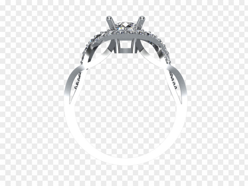 Jewellery Model Body Silver Crystal PNG