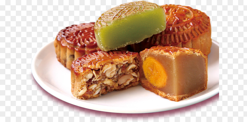 Moon Cake Snow Skin Mooncake Dim Sum Salted Duck Egg Hong Kong Cuisine PNG