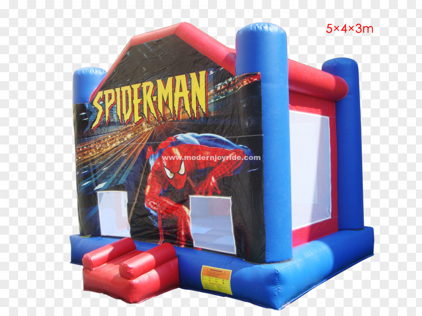Toy Inflatable Bouncers Spider-Man Water Slide PNG