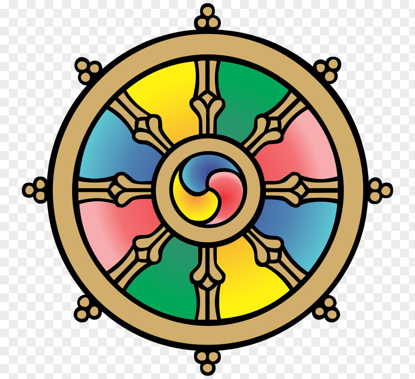Wheel Of Dharma Ashtamangala Buddhist Symbolism Buddhism Dharmachakra PNG