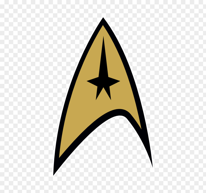 Cool Star Cliparts Trek Insegna Badge Starfleet Symbol PNG