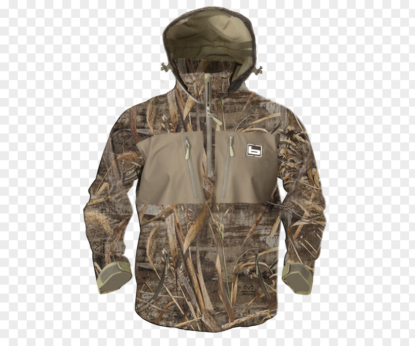 Jacket Hoodie Waterfowl Hunting Camouflage PNG