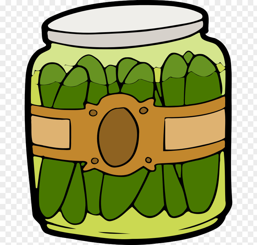 Jar Pickled Cucumber Pickling Clip Art PNG