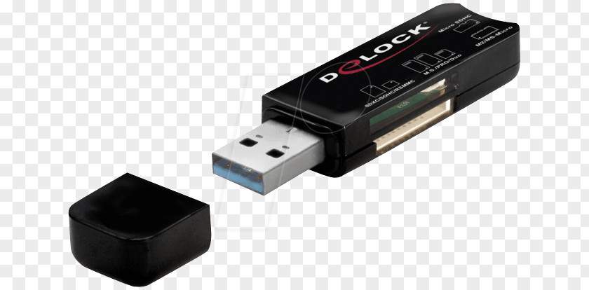 Laptop USB Flash Drives Card Reader Memory Cards Secure Digital PNG