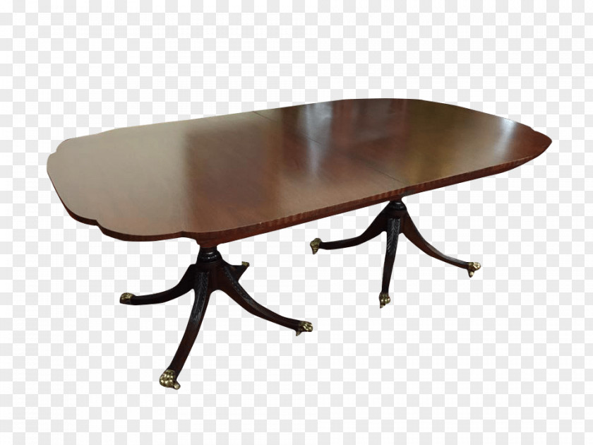 Mahogany Dining Table Kindel Furniture Company Inc. Antique PNG