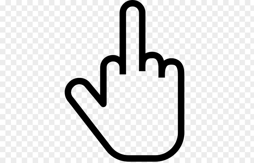 Middle Finger Thumb PNG