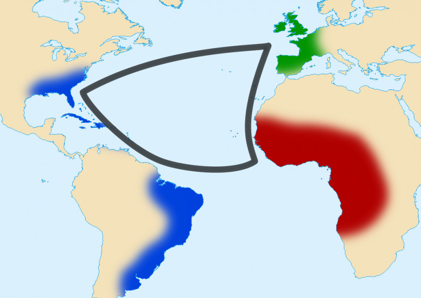 Pictures Of The Southern Colonies Africa Europe Americas 18th Century Triangular Trade PNG