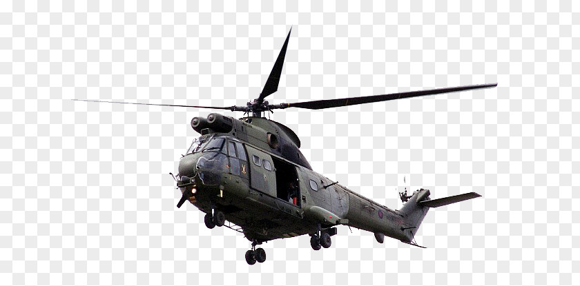 Sikorsky S61r Black Hawk Helicopter Cartoon PNG