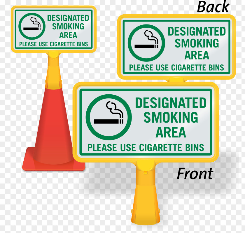 Smoking Area Traffic Sign Parking Violation PNG