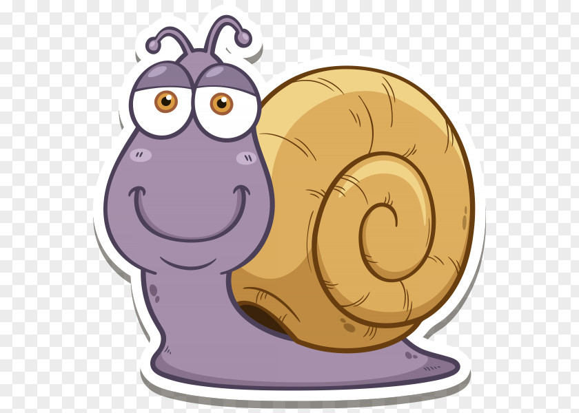 Snail Cartoon Drawing Royalty-free PNG