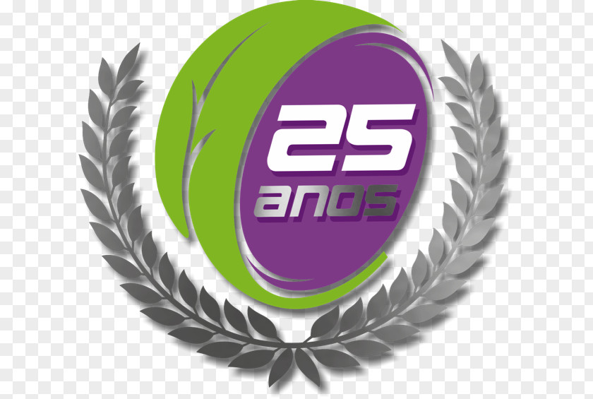 25 Anos Emblem Product Design Logo PNG
