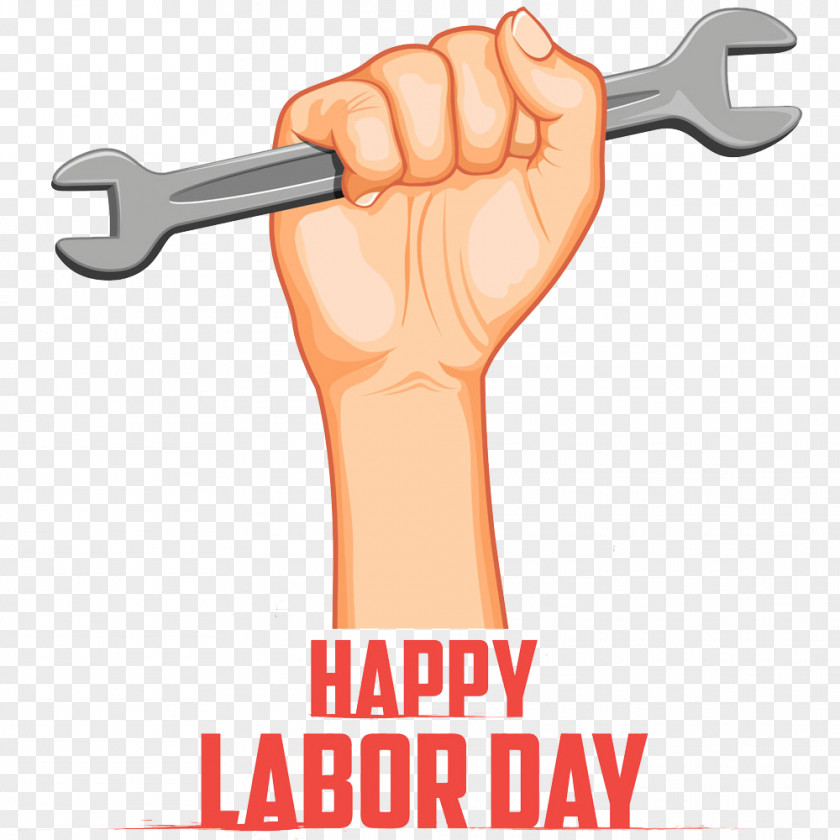 Cartoon Hand Painted Wrench Labor Day International Workers Labour Illustration PNG