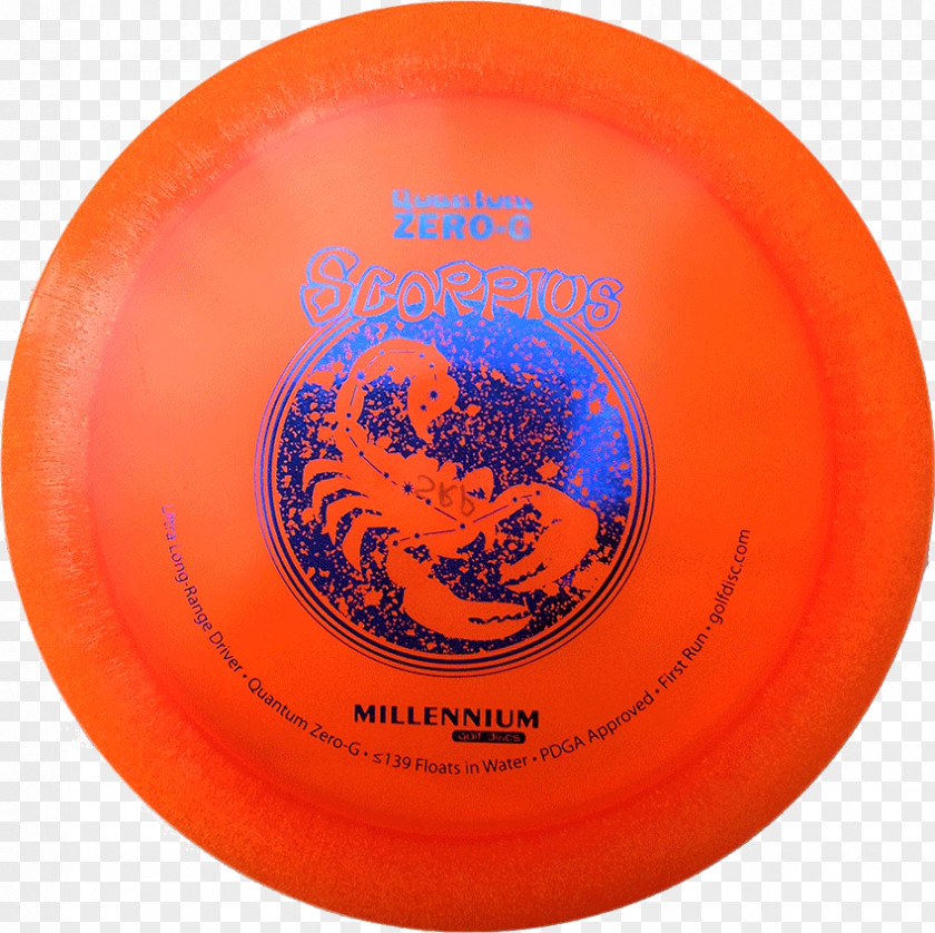 Golf Disc Zero Gravity Corporation The Flying Circle Scorpius PNG