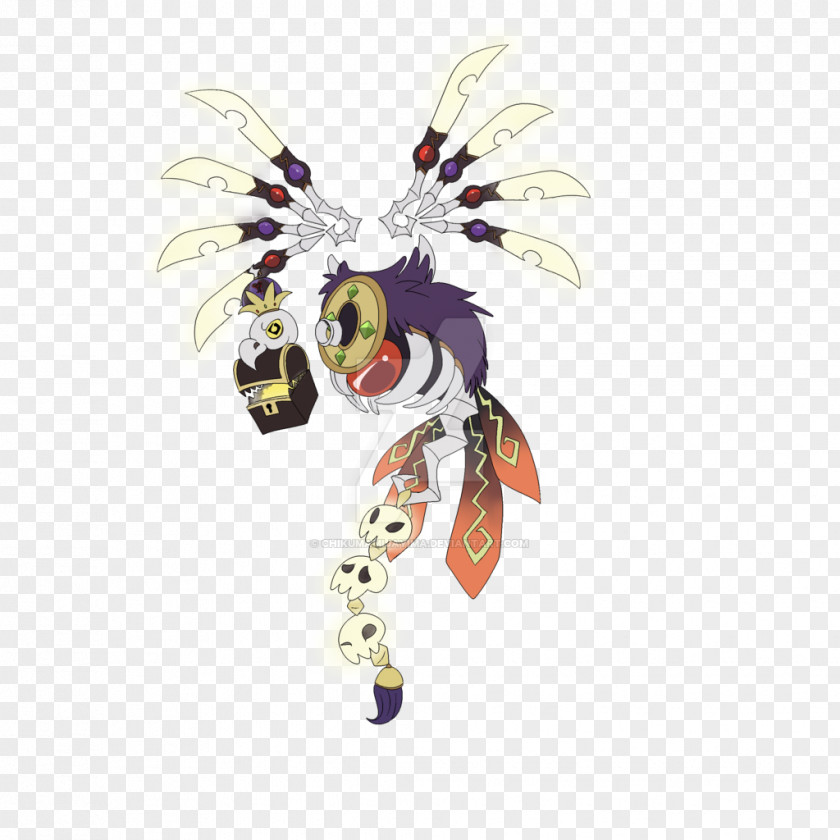Kingdom Hearts 358/2 Days Characters Insect Jewellery PNG