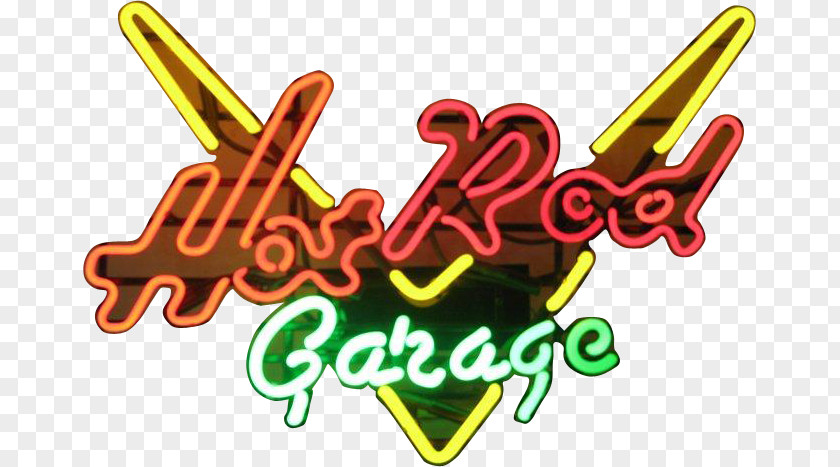 Man Cave Logo Neon Sign Garage PNG
