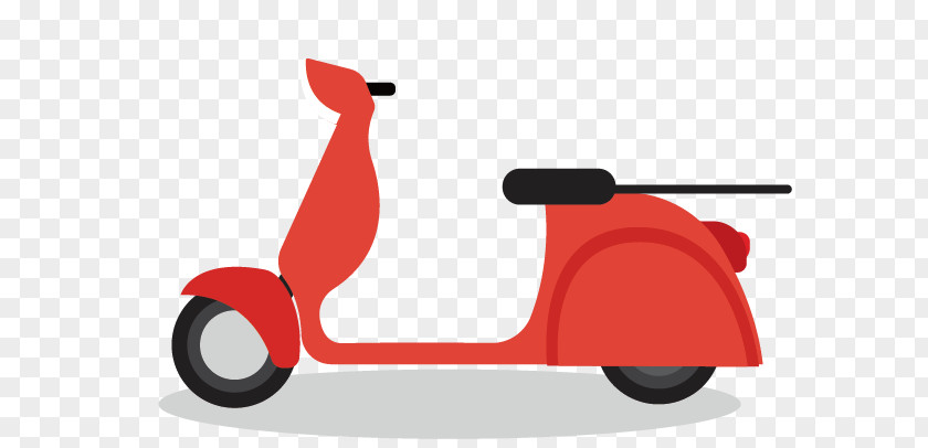 Motorcycle Courier Delivery Online Shopping Cartoon PNG